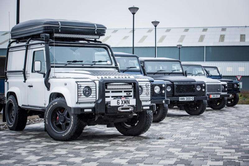 Illustration for article titled The Isle Of Man Threw One Hell Of Farewell Party For The Land Rover Defender